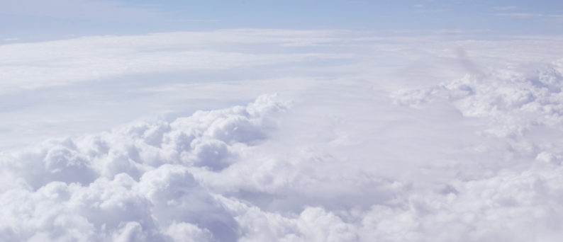 View of Clouds from the Air
